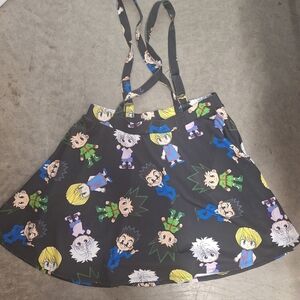 Hot Topic Hunter X Hunter Skirt Overalls Plus Size